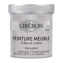 Peinture pour meuble, objet et porte, mat profond, Caséine, brume 0,5L - LIBERON